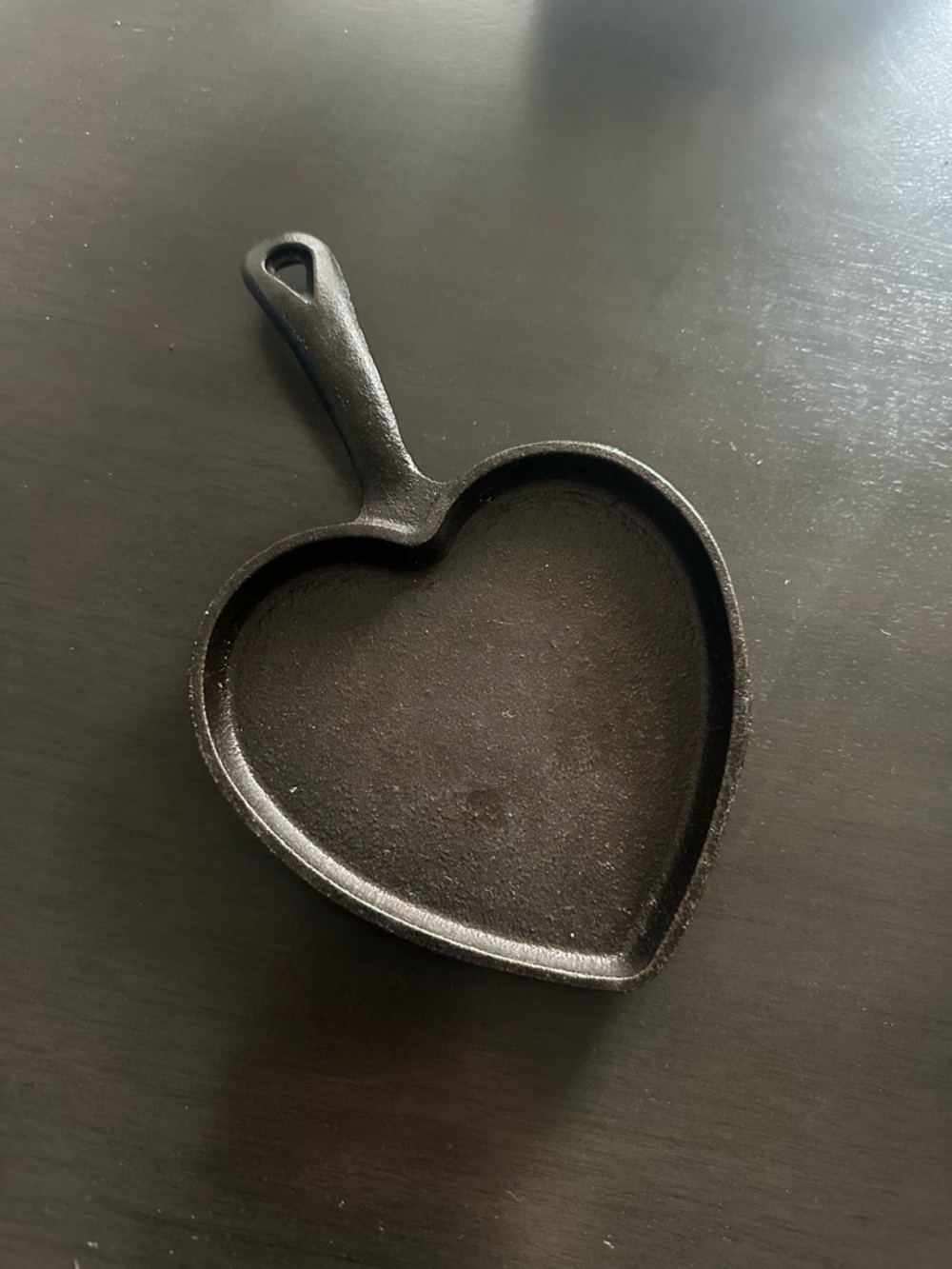 Cast Iron Heart Skillet